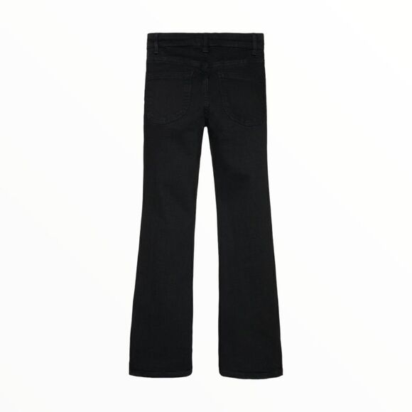 ZARA | Black | THE CROPPED FLARE ZW JEANS LIMITED EDITION - Picture 3 of 6